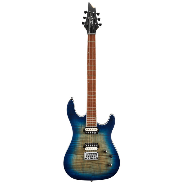 CORT COKX300OPCB Elektrische gitaar, KX300, Open Pore Cobalt Burst