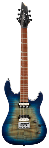 CORT KX300OPCB Elektrische gitaar Open Pore Cobalt Burst