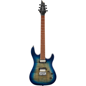 CORT KX300OPCB Elektrische gitaar Open Pore Cobalt Burst