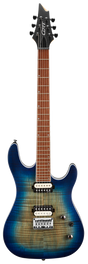 CORT KX300OPCB Elektrische gitaar Open Pore Cobalt Burst