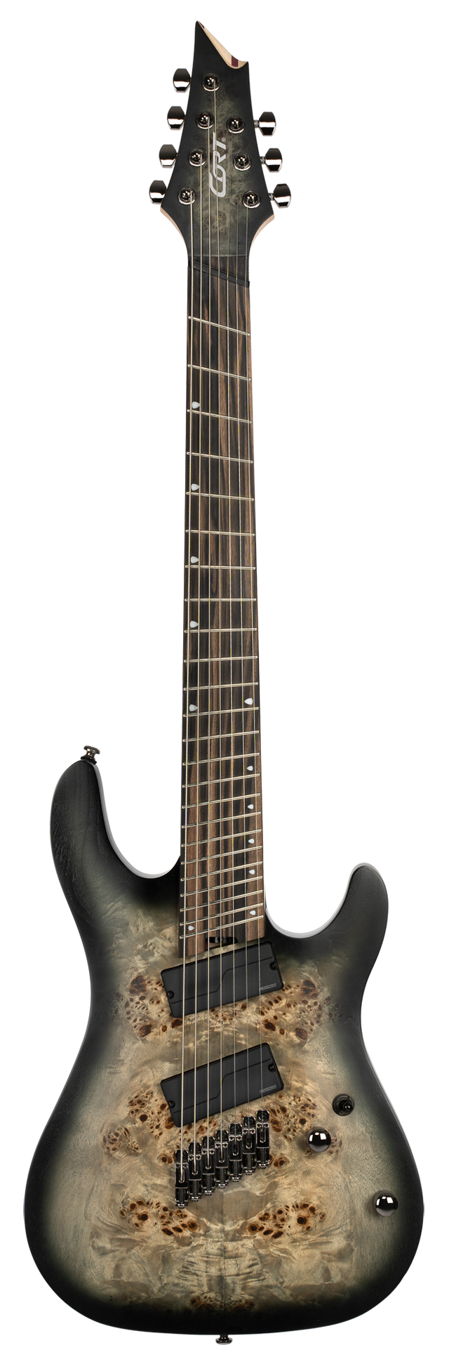 CORT KX507MSSDB 7-snarige elektrische gitaar Stardust Black