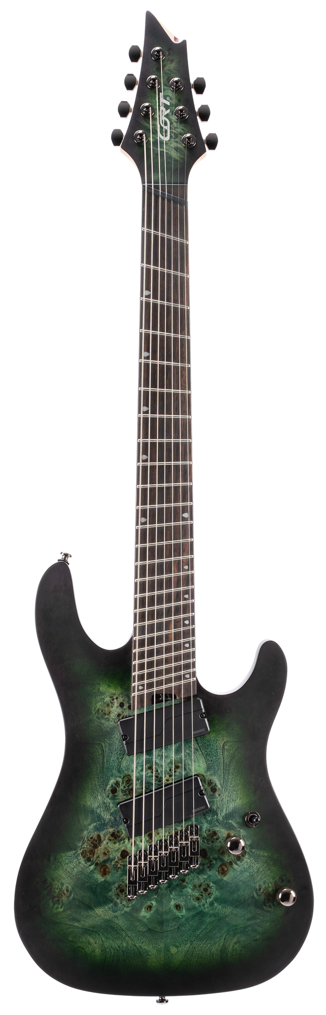 CORT KX507MSSDG 7-snarige elektrische gitaar Stardust Green