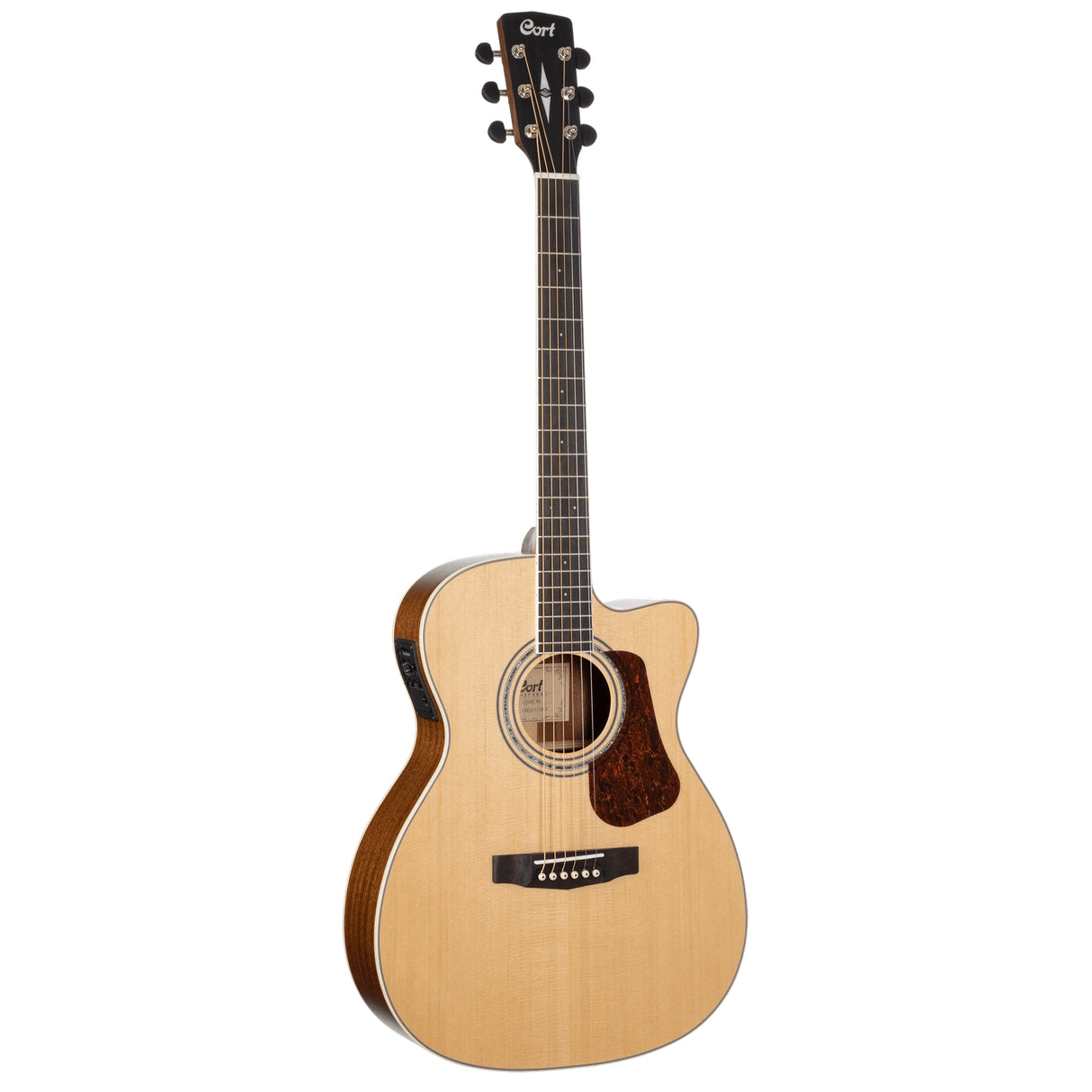 CORT COL710FNS Folkgitaar, Luce 710F, Natuur Satin, voorversterker