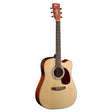 CORT COMR50EOP2 Folkgitaar, MR500E, Open Pore, voorversterker