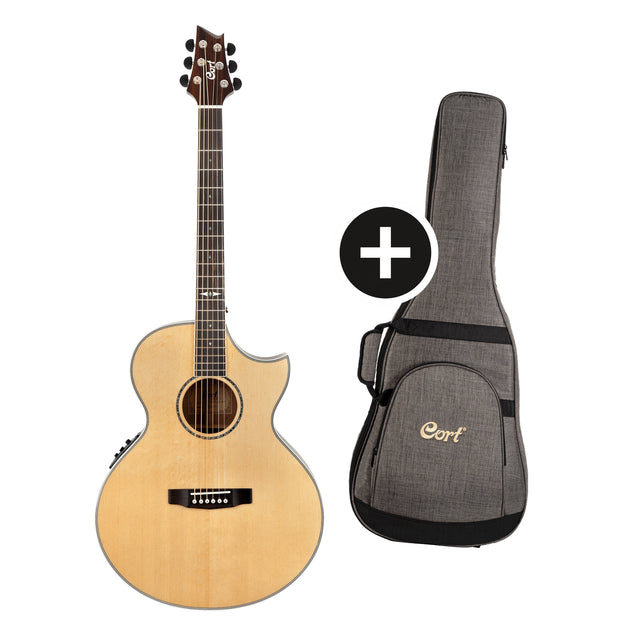 CORT CONDXBARNS2BU Bundle, NDX BARITONE & Premium Gigbag