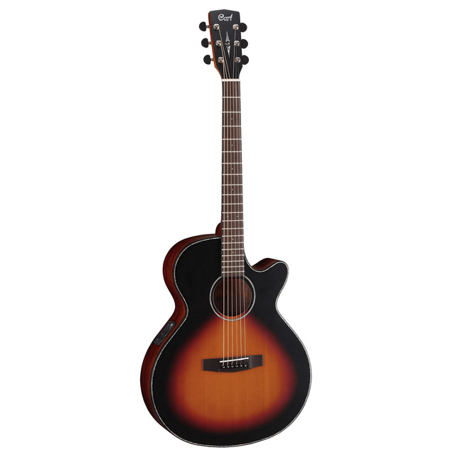 CORT COSFXE3TSS2 Folkgitaar, SFX-E, 3-Tone Sunburst, voorversterker