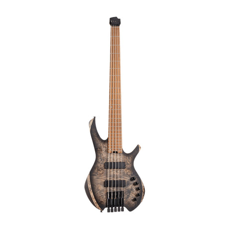 CORT COSPACE5SDBG Basgitaar, SPACE 5, Star Dust Black, 5-Snaren, Gigbag