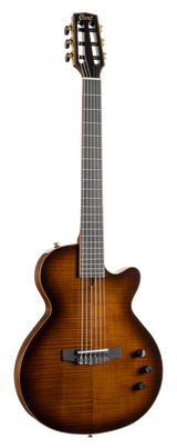 CORT SSNYDLXTSBG Elektrische gitaar, Sunset Nylectric DLX Tobacco Sunburst