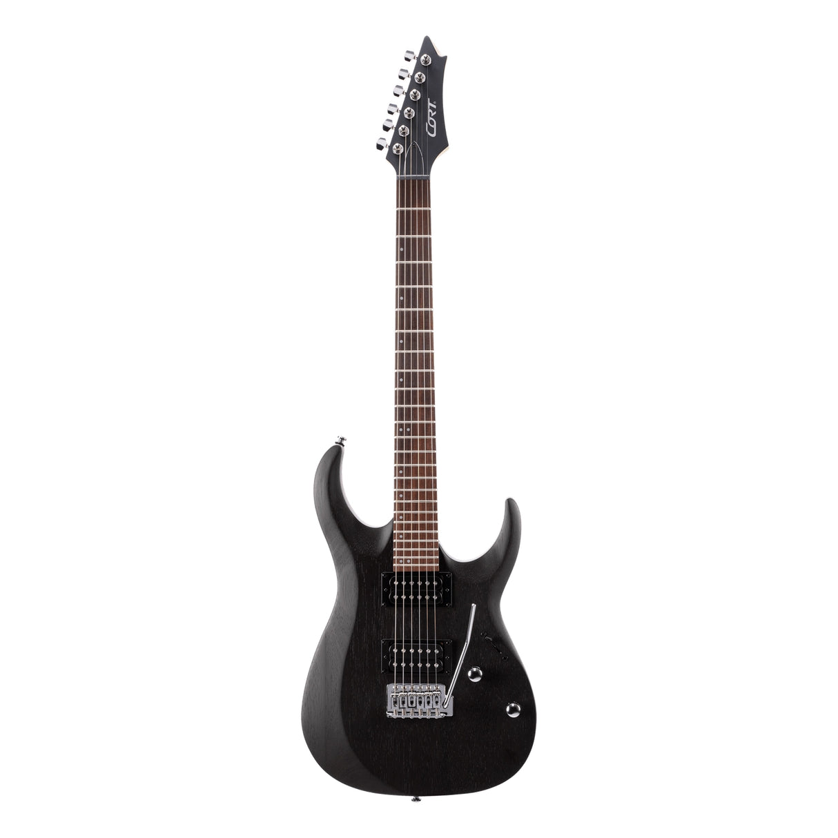 CORT COX100OPBK Elektrische gitaar, X-100, Open Pore Black