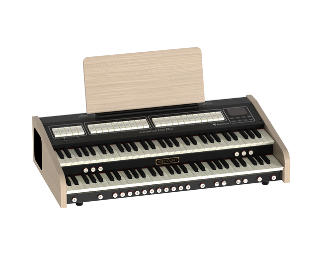 Viscount Cantorum Duo Plus 2 x 61 toetsen, 27 registers en Physis Plus