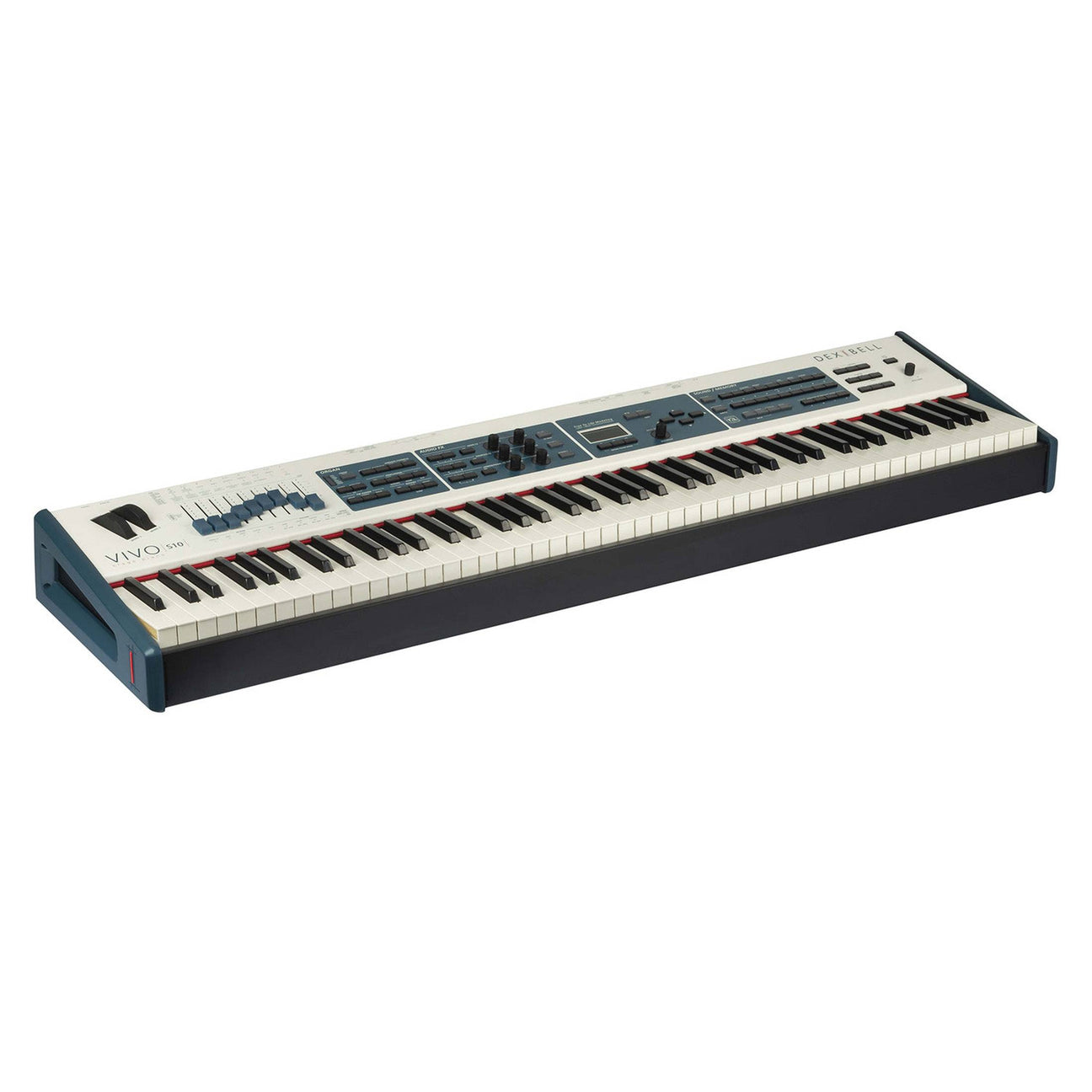 Dexibell VIVO S10 Stage Piano 88 toetsen Hammer Action, gemotoriseerde drawbars, Bluetooth MIDI en audio