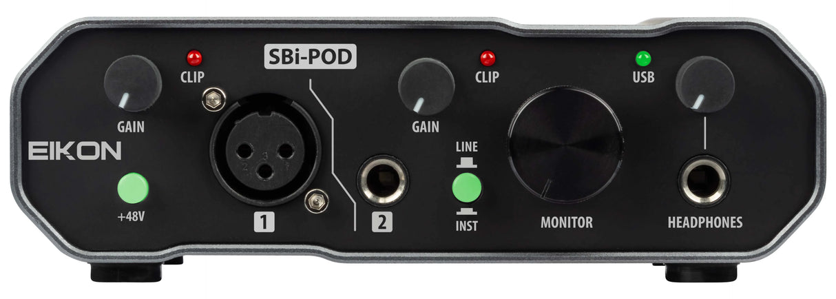 Eikon SBi-POD USB Audio Interface 2-in/2-out 24-bit/192 kHz
