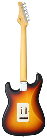 FGN Boundary ST elektrische gitaar 3-Tone Sunburst 3 FGN Singlecoils incl. gigbag