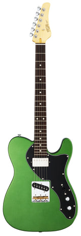 FGN Boundary TL elektrische gitaar Hyla Green Metallic FGN S.H. pickups incl. gigbag