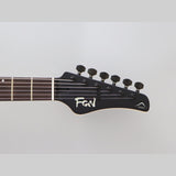 FGN J-Standard Iliad Dark Evolution 664 elektrische gitaar Open Pore Black Fishman Fluence