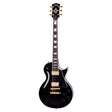 FGN Neo Classic LC10 elektrische gitaar Black, Alnico 5 humbuckers, gouden hardware, met gigbag