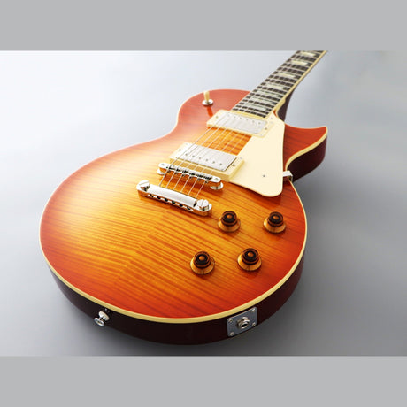FGN Neo Classic Faded Cherry Burst Single Cut Elektrische Gitaar Red