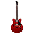 FGN Masterfield Semi HH elektrische gitaar Cherry, Flamed Maple Top, Alnico 3 humbuckers, met koffer