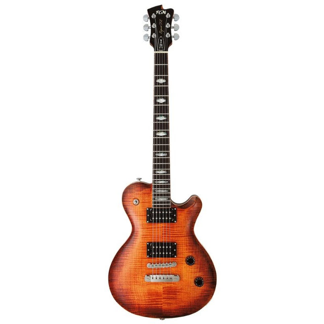 FGN Expert Flame Flamed Top elektrische gitaar