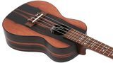 Flight DUC460 EQ Concert Ukulele – Elektro-akoestisch, Amara hout, met FU-T3 Pickup