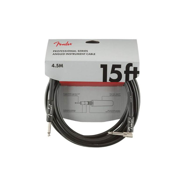 Fender Professional Series haakse instrumentkabel 4.5m