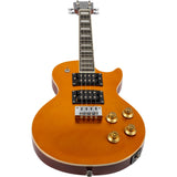 Flight Centurion Tenor GT Elektrische Tenor Ukulele met Goldtop Afwerking