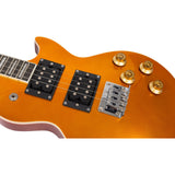 Flight Centurion Tenor GT Elektrische Tenor Ukulele met Goldtop Afwerking