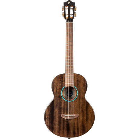 Flight Iris Tinta Baritone TBK Ukulele - Transparent Black