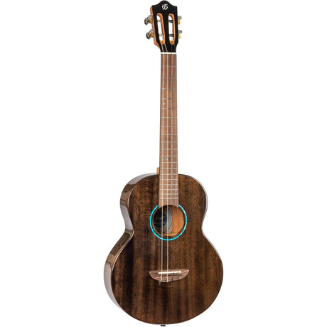 Flight Iris Tinta Baritone TBK Ukulele - Transparent Black