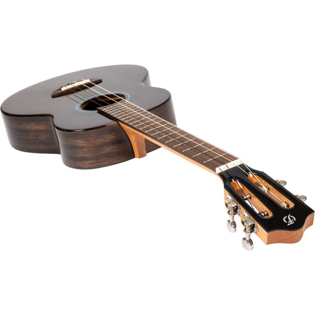 Flight Iris Tinta Baritone TBK Ukulele - Transparent Black