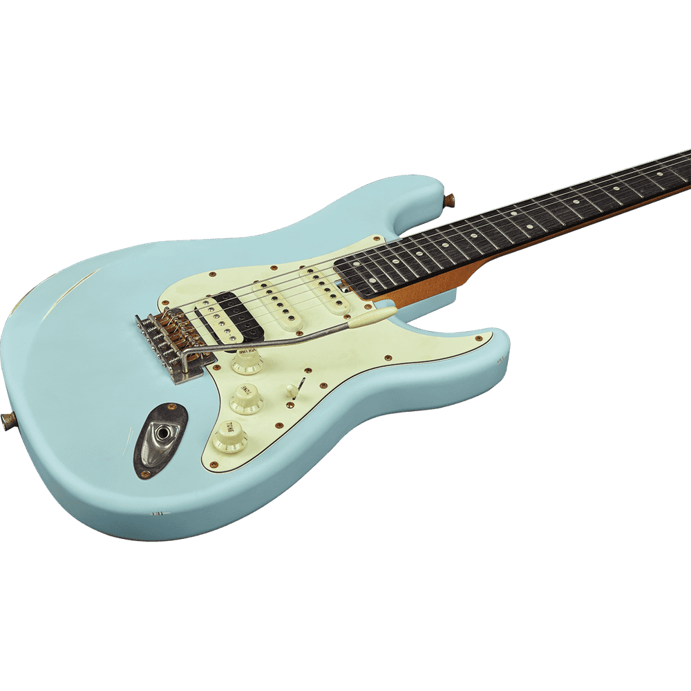 EKO AIRE RELIC BLU elektrische gitaar blauw