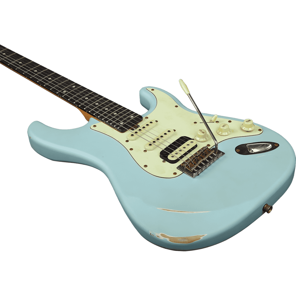 EKO AIRE RELIC BLU elektrische gitaar blauw