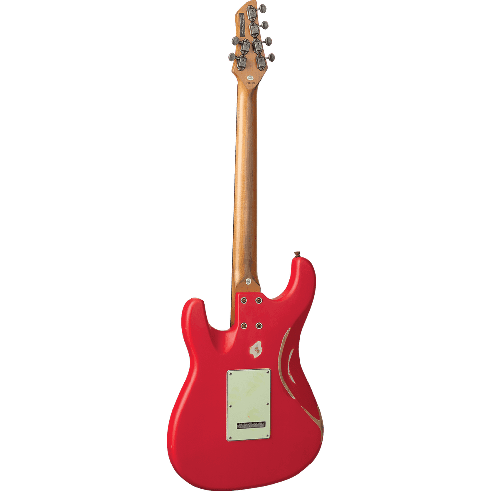 EKO AIRE RELIC RED elektrische gitaar rood