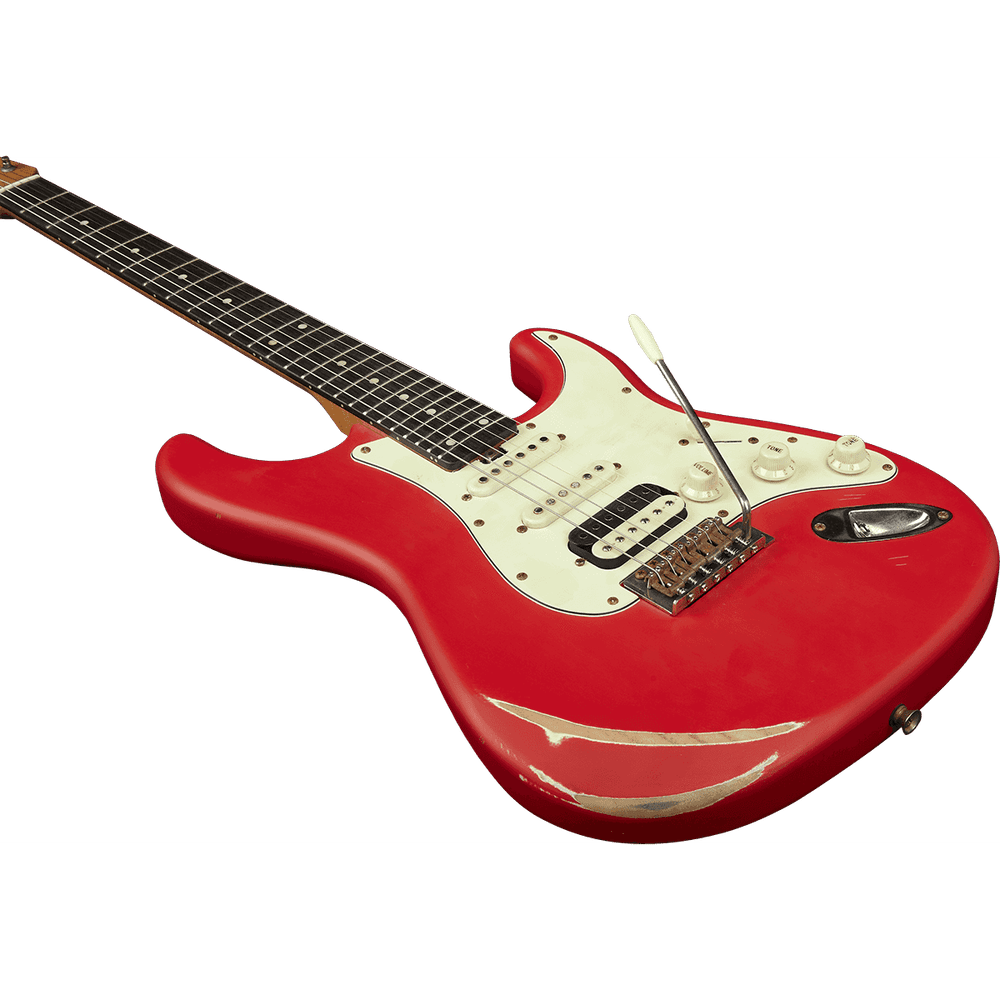 EKO AIRE RELIC RED elektrische gitaar rood