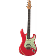 EKO AIRE RELIC RED elektrische gitaar rood