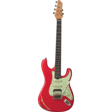 EKO AIRE RELIC RED elektrische gitaar rood