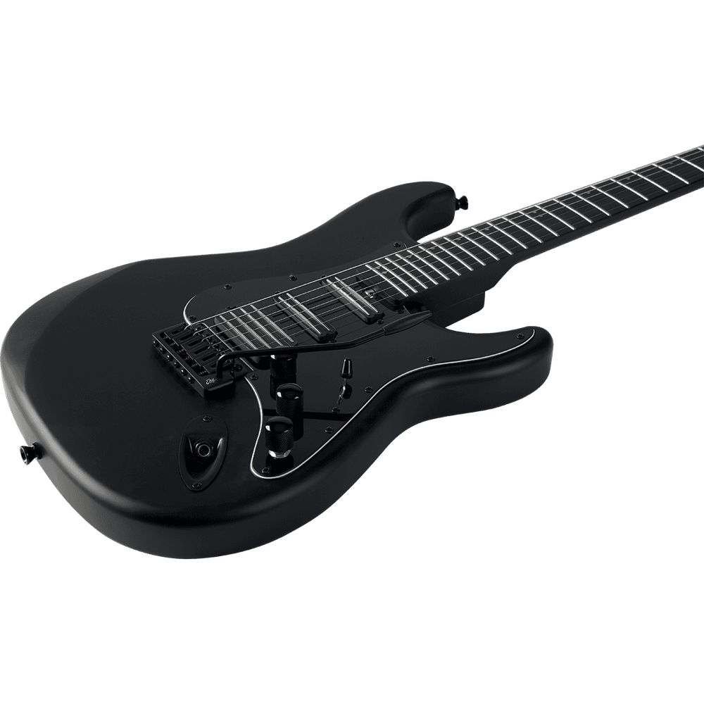 EKO AIRE STEALTH elektrische gitaar mat zwart