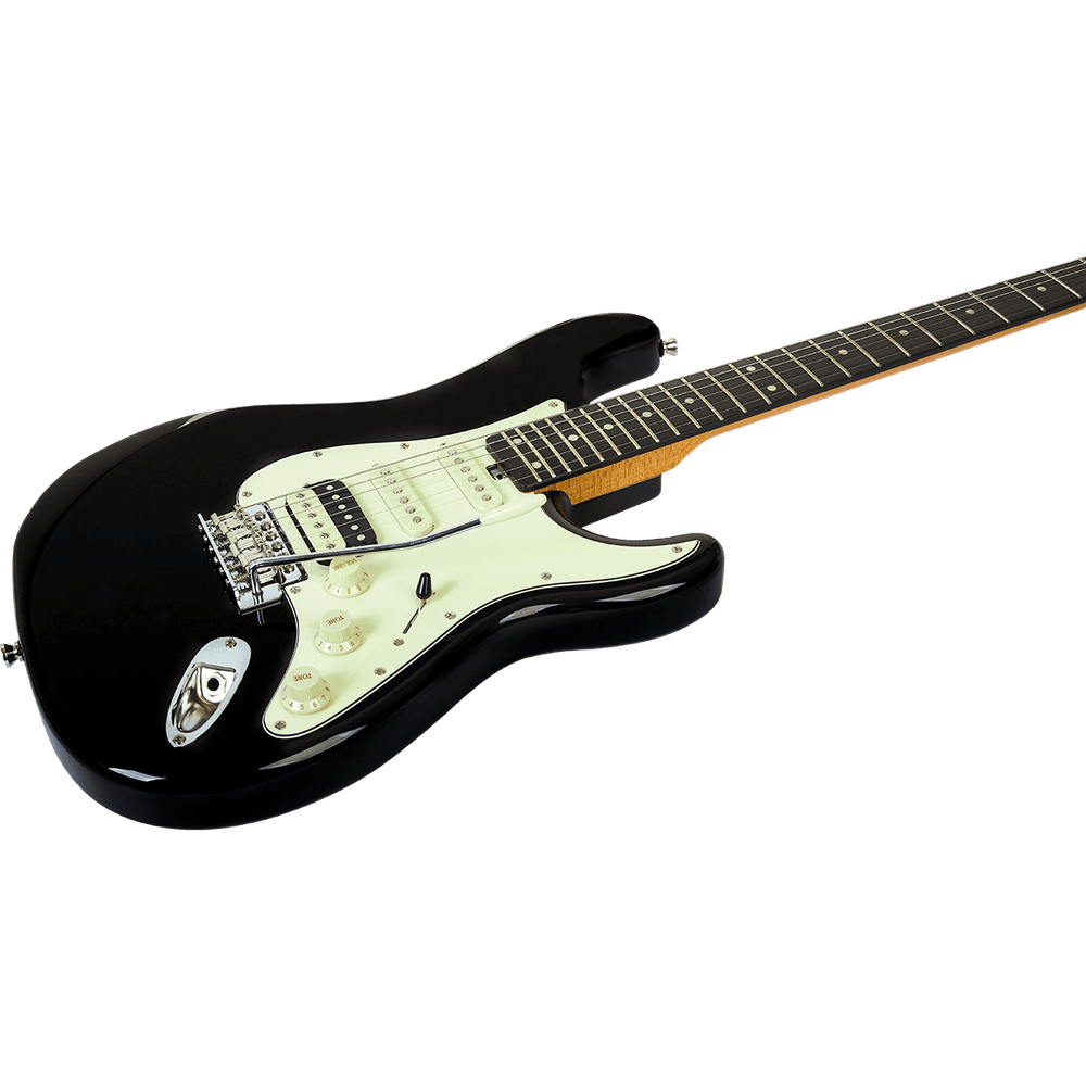 EKO AIR VNOS BLK elektrische gitaar zwart