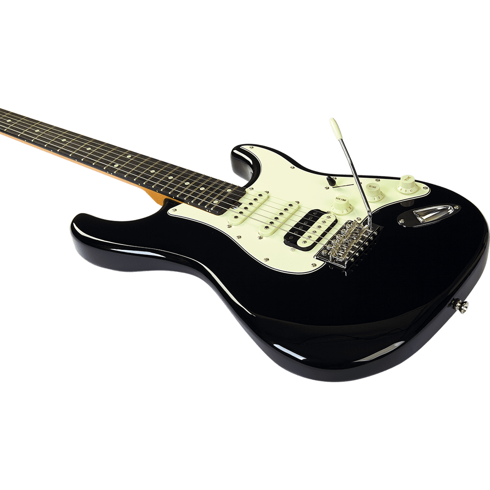 EKO AIR VNOS BLK elektrische gitaar zwart