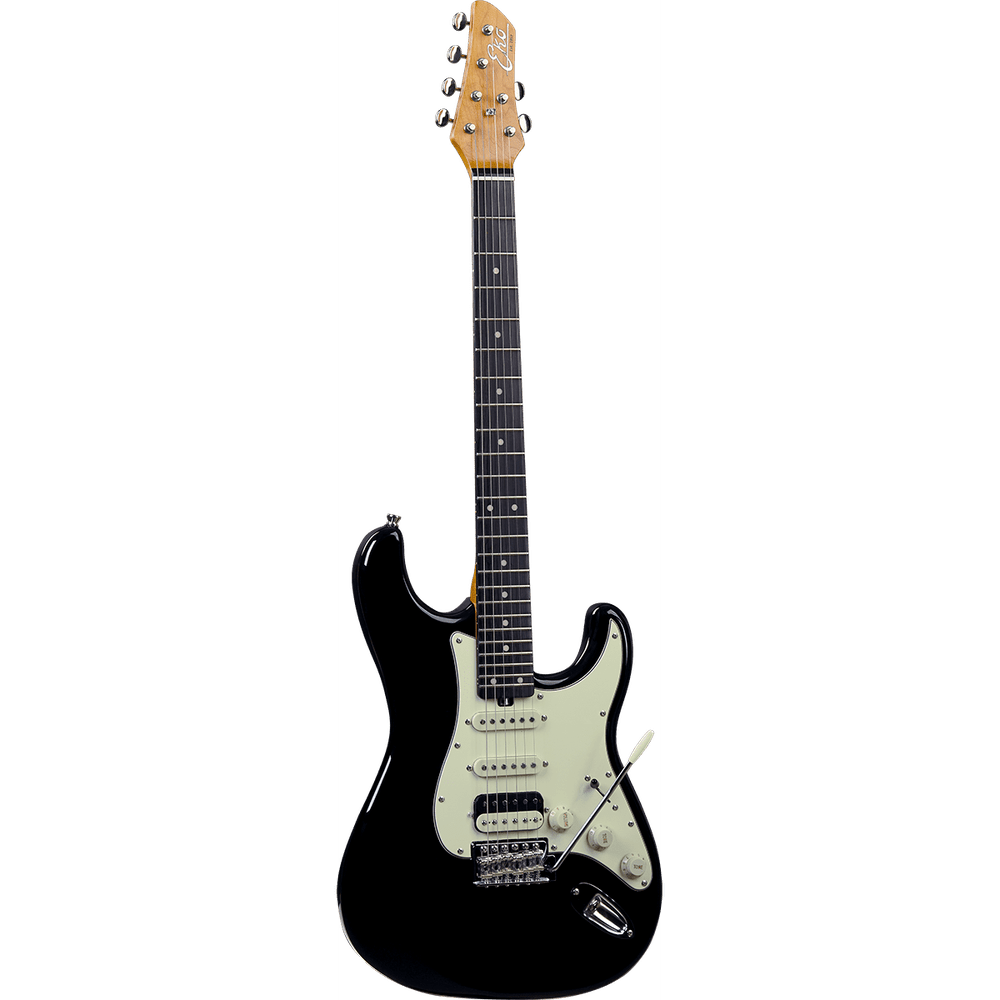 EKO AIR VNOS BLK elektrische gitaar zwart – VDS instrumenten