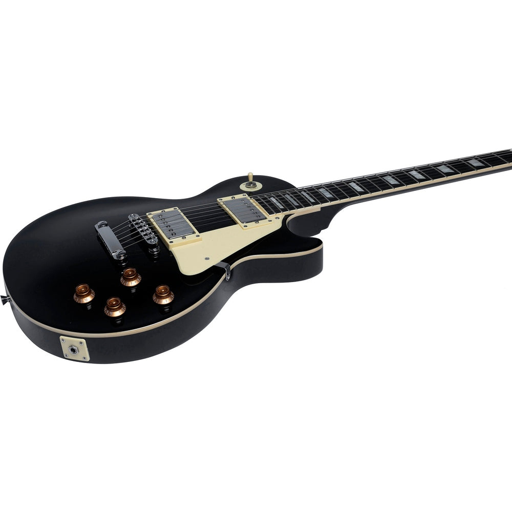 EKO LS300 BLK Tribute series elektrische gitaar zwart