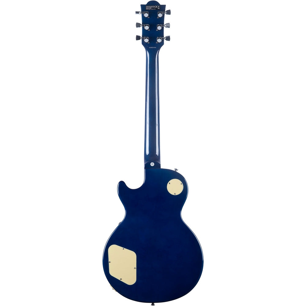 EKO LS300 BLU Tribute series elektrische gitaar Quilted blauw