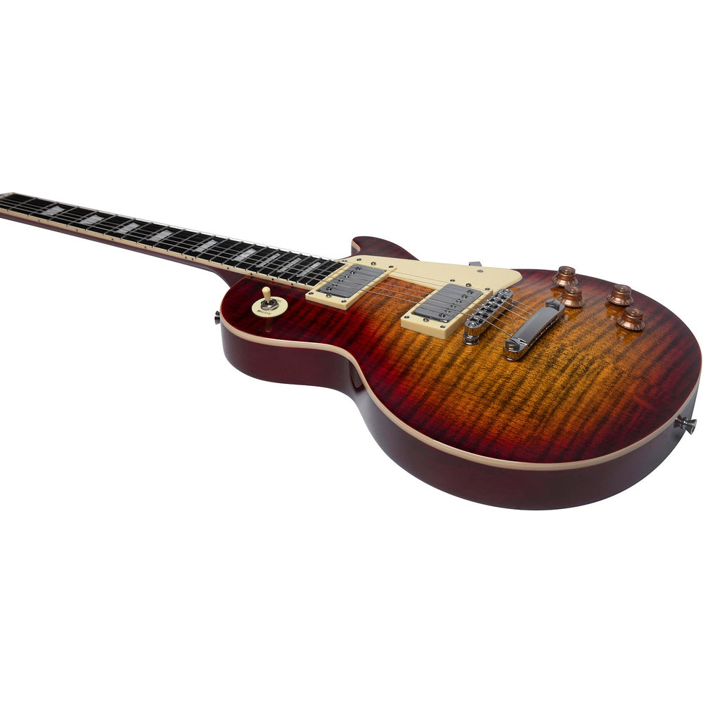 EKO LS300 CSB Tribute series elektrische gitaar cherry sunburst