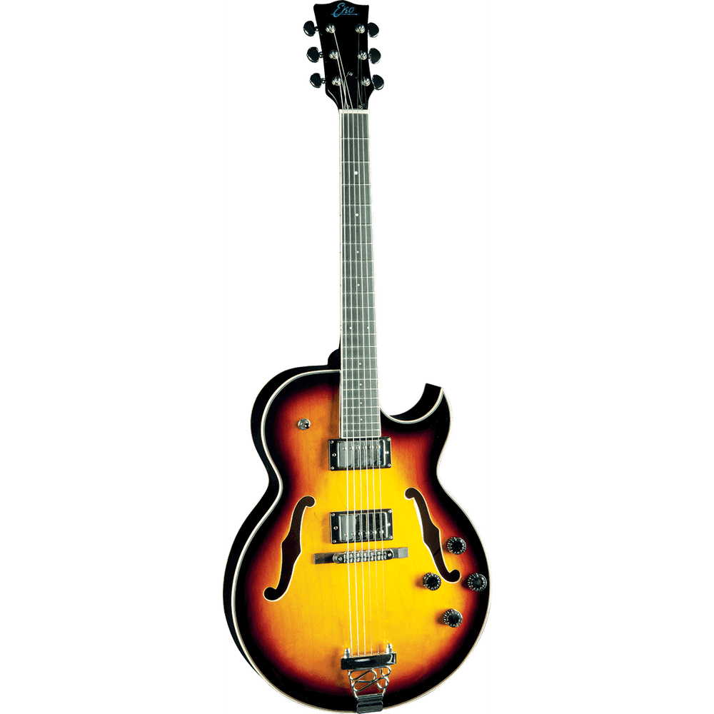 EKO SA750 Hollowbody Tribute series elektrische gitaar sunburst