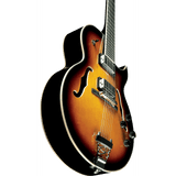 EKO SA750 Hollowbody Tribute series elektrische gitaar sunburst