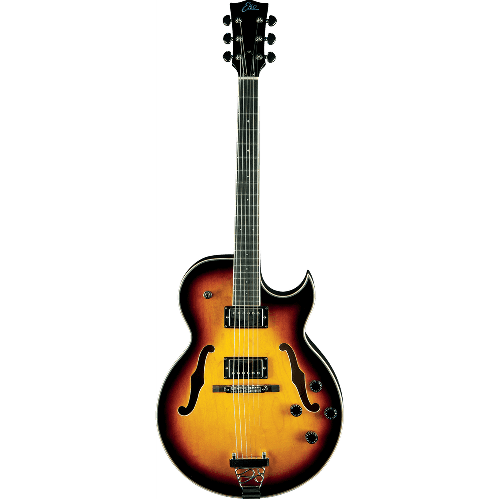 EKO SA750 Hollowbody Tribute series elektrische gitaar sunburst