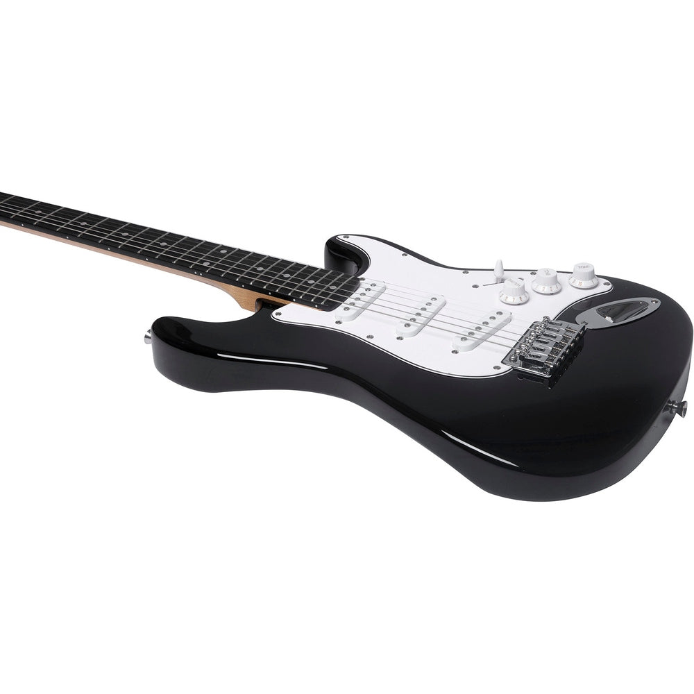 EKO ST100 BLK ST model elektrische gitaar zwart