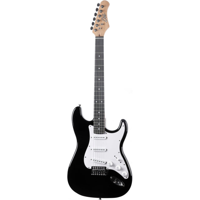 EKO ST100 BLK ST model elektrische gitaar zwart