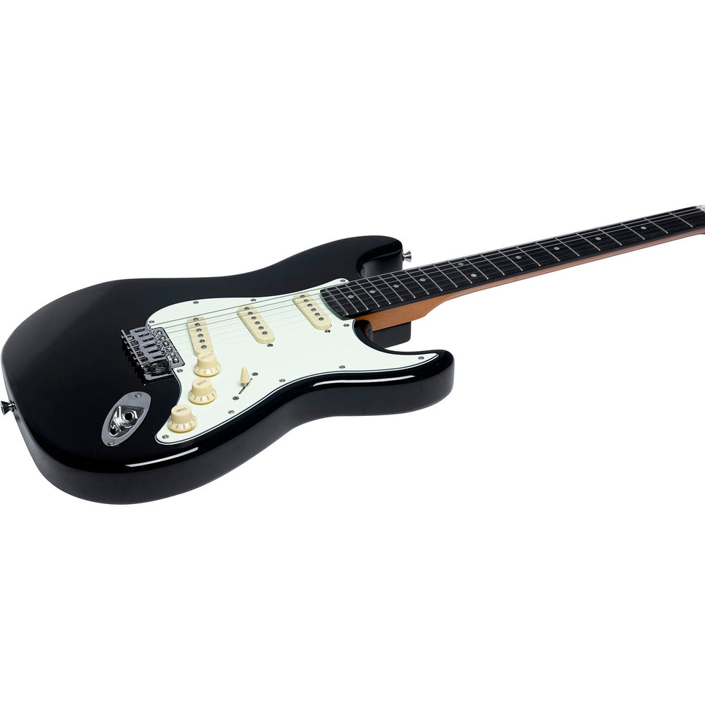 EKO ST300 BLK Tribute series elektrische gitaar zwart