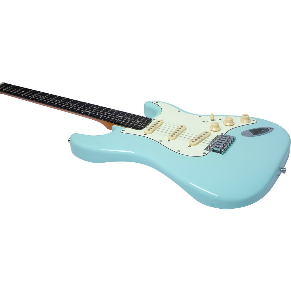 EKO ST300 BLU Tribute series elektrische gitaar Daphne blauw